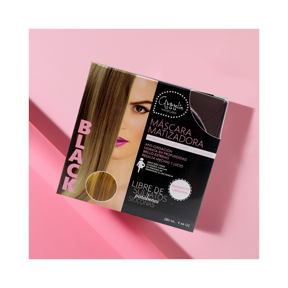 Máscara Matizadora Black 280 ml.