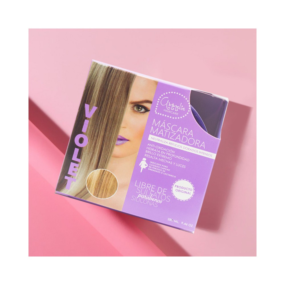 Mascara Matizadora Violet 280 ml